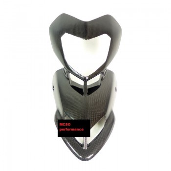 DUCATI HYPERMOTARD NEUF AVANT CARBONE TETE DE FOURCHE