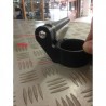 PAIRE DE DEMI GUIDON NOIR ALU REHAUSSE NEUF