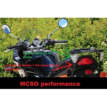 KIT BRAS SUPPORT TOP CASE SUZUKI BANDIT 600/1200 NEUF