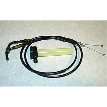 KIT POIGNEE ACCELERATEUR + CABLE POUR CARBURATEUR SR XT TT