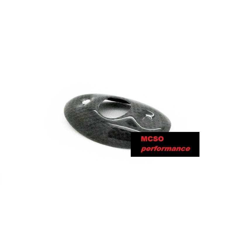 CACHE PROTECTION PAR CHALEUR CARBONE HYPERMOTARD