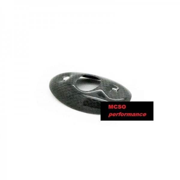 CACHE PROTECTION PAR CHALEUR CARBONE HYPERMOTARD
