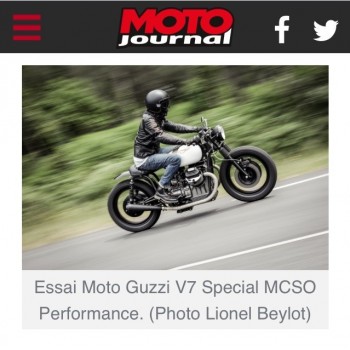 MCSO PERFORMANCE DANS MOTO JOURNAL NUMERIQUE