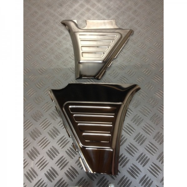 PAIRE CACHE LATERAUX METAL NEUF BMW SERIE 5 6 7