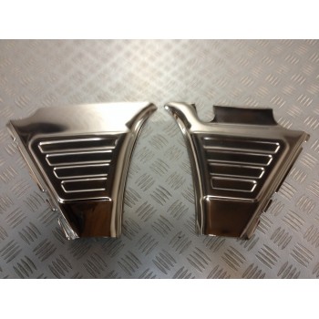 PAIRE CACHE LATERAUX METAL NEUF BMW SERIE 5 6 7