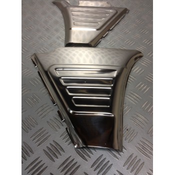 PAIRE CACHE LATERAUX METAL NEUF BMW SERIE 5 6 7