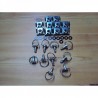 KIT DE 10 DZUS FIXATION DE CARENAGE DIAMETRE 6 LONGUEUR 12MM 