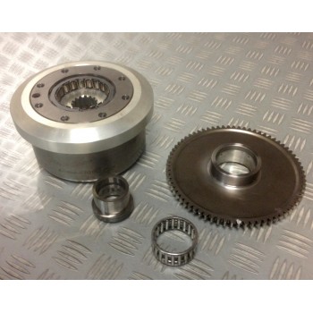 KIT ROUE LIBRE VOLANT COURONNE COMPLET DEMARRAGE DUCATI 