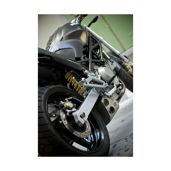 POT LIGNE ECHAPPEMENT DUCATI QD EXHAUST EN INOX