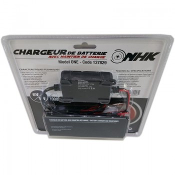 CHARGEUR DE BATTERIE 12V / 6V MAINTIENT DE CHARGE