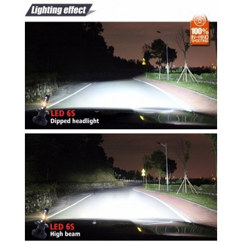 AMPOULE H4 LED 80W SURPUISSANTE LUMIERE DU JOUR