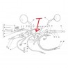 PONTET DE GUIDON NEUF DUCATI PARTIE SUPERIEUR