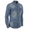 CHEMISE JEAN CAFE RACER SCRAMBLER BRATSTYLE