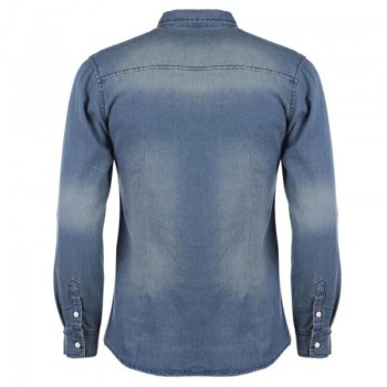 CHEMISE JEAN CAFE RACER SCRAMBLER BRATSTYLE