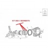 KIT SEGMENTS NEUF 750 DUCATI 88MM
