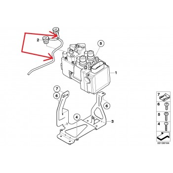 DURITE ABS BMW JONCTION PURGEUR  