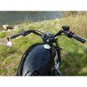 GUIDON FLAT TRACK NOIR OU CHROME 