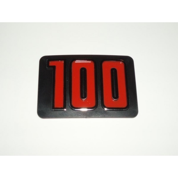PLAQUE INDICATIVE DE COQUE DE SELLE ARRIERE BMW