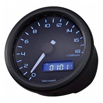 COMPTE TOUR 18000 TR/MIN CHROME OU NOIR 