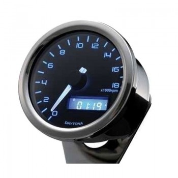 COMPTE TOUR 18000 TR/MIN CHROME OU NOIR 