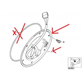 JAUGE A ESSENCE KIT COMPLET R1100S BMW