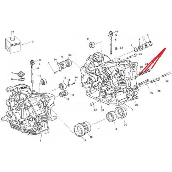 KIT CLAPET DE DECHARGE DUCATI 600SS 600 MONSTER ETC ... 