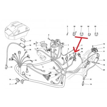 COUVRE FUSIBLE CENTRALE DUCATI 