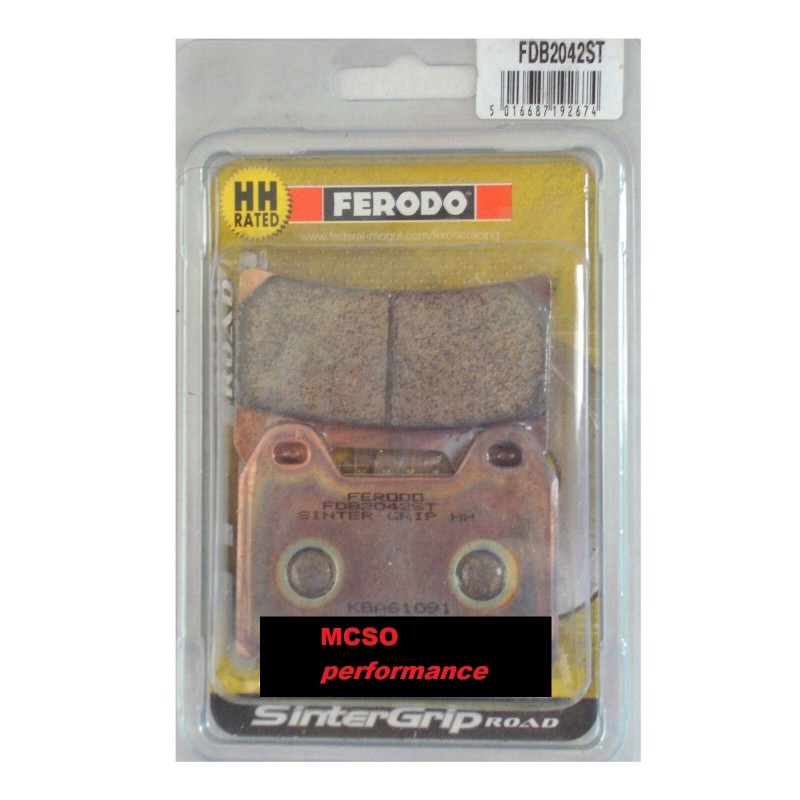PLAQUETTES DE FREIN DUCATI FDB2042ST FERODO