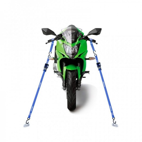 SANGLES MOTO AVEC CROCHETS DE SÉCURITÉ 