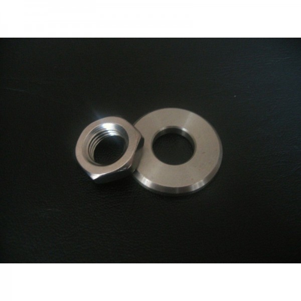 ECROUS + RONDEL INOX AXE ROUE AVANT ET ARRIERE BMW 