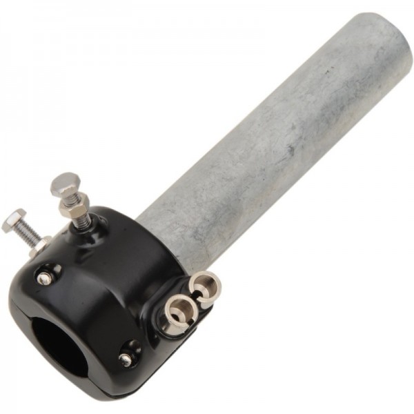 POIGNÉE ACCÉLÉRATEUR DOUBLE TIRAGE OU SIMPLE TIRAGE - NOIR