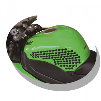 GRIP RÉSERVOIR ESSENCE NOIR UNIVERSEL MULTIPLES MOTOS