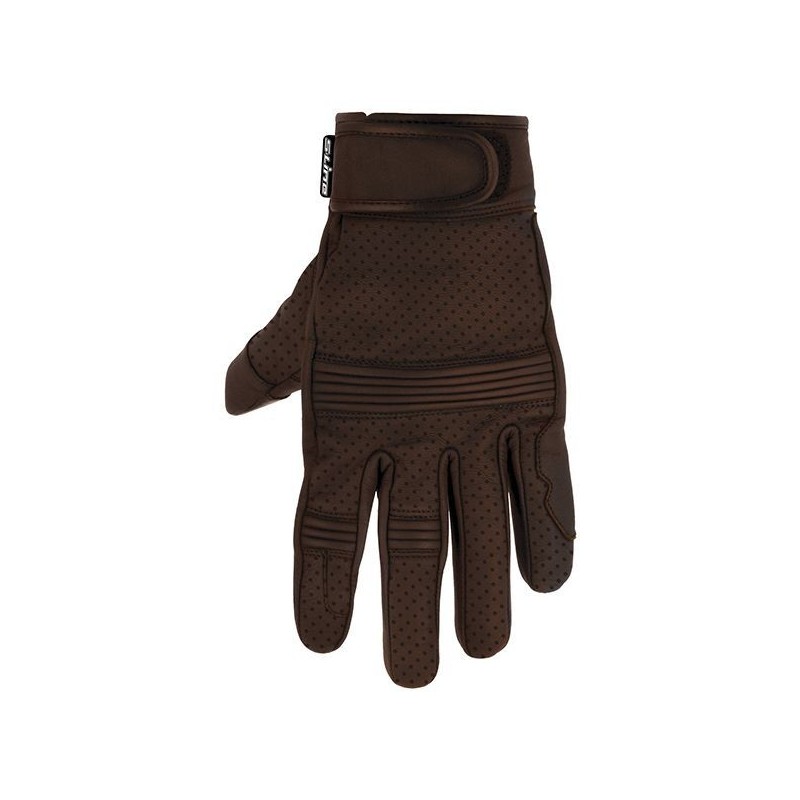 GANTS ÉTÉ CUIR MOTO LOOK VINTAGE HOMOLOGUE