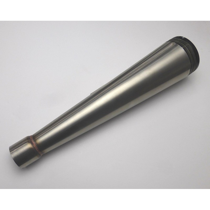 SILENCIEUX SUPERTRAPP INOX L460 mm CAFE RACER
