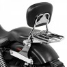 KIT ENSEMBLE SISSY BAR + PORTE PAQUET DYNA  // CHROME OU NOIR HARLEY DAVIDSON