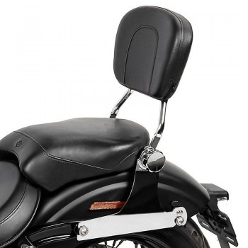 KIT ENSEMBLE SISSY BAR + PORTE PAQUET DYNA  // CHROME OU NOIR HARLEY DAVIDSON