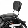 KIT ENSEMBLE SISSY BAR + PORTE PAQUET DYNA  // CHROME OU NOIR HARLEY DAVIDSON