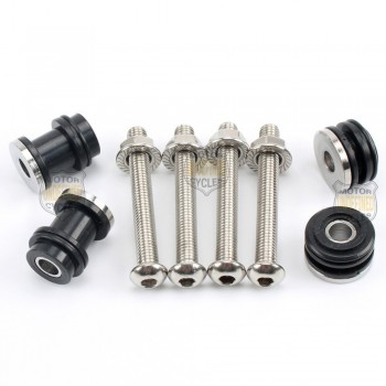 KIT VISSERIES DE FIXATIONS SISSY BARRE HARLEY DAVIDSON 