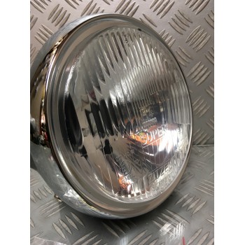 PHARE AVANT VERRE MÉTAL CAFE RACER BRATSTYLE 