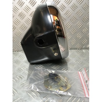 PHARE AVANT VERRE MÉTAL CAFE RACER BRATSTYLE 