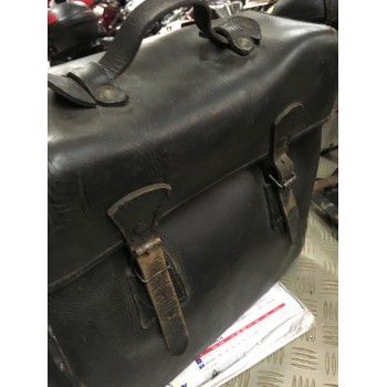 VALISES SACOCHES CUIR BAGAGERIE BMW R75/5 KIT AVEC SUPPORTS