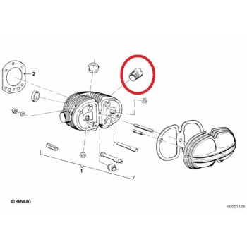 BAGUE ADMISSION BMW POUR CARBURATEUR DELLORTO 38  
