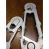 PAIRE DE CACHES COURROIES DUCATI ALU NEUF