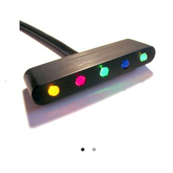 BANDE VOYANTS LED MOTOGADGET MOTOSIGN MINI NOIR OU ALU CHROME