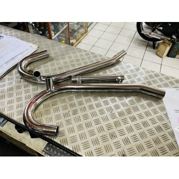 COLLECTEUR ÉCHAPPEMENT BMW DIAMÈTRE 40 - NEUF -INOX POLI