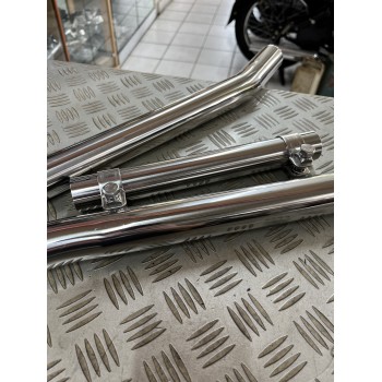 COLLECTEUR ÉCHAPPEMENT BMW DIAMÈTRE 40 - NEUF -INOX POLI