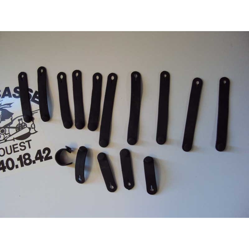 KIT 15 COLLIERS CAOUTCHOUC FIXATION ORIGINE DUCATI