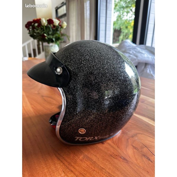 CASQUE TORX WYATT BOL LOOK VINTAGE XS - NEUF -