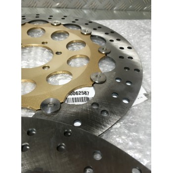 PAIRE DE DISQUES DE FREIN DUCATI INOX 320MM 888 851 900SS - NEUF -