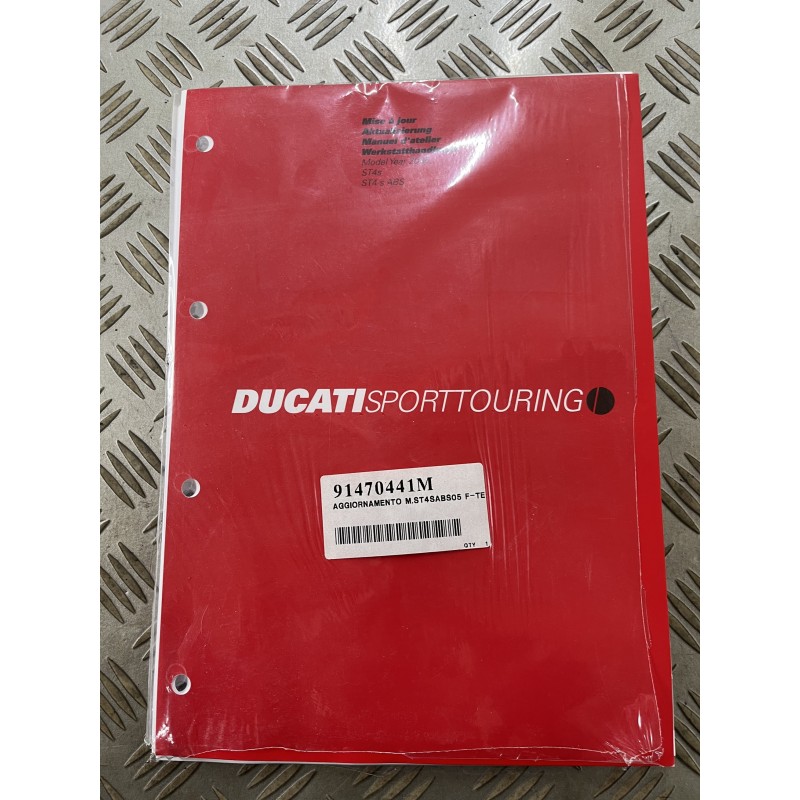 manuel atelier ducati 996 St4s sporttouring 91470441M - NEUF -